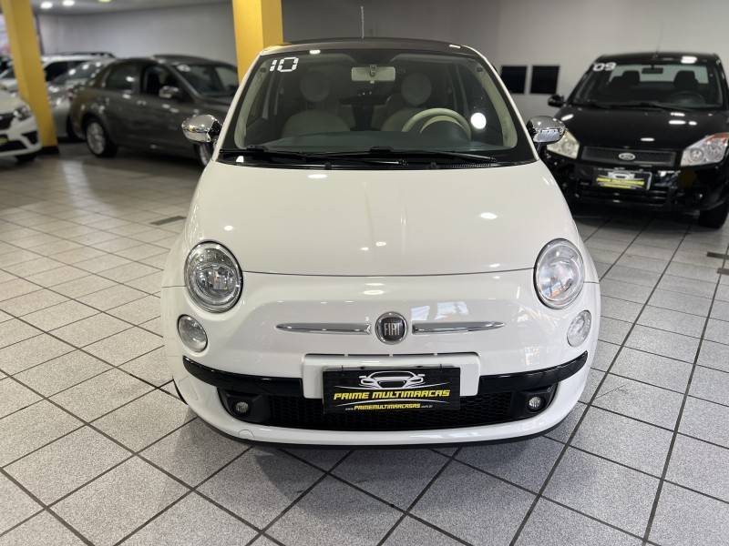 FIAT - 500 - 2009/2010 - Branca - R$ 42.900,00