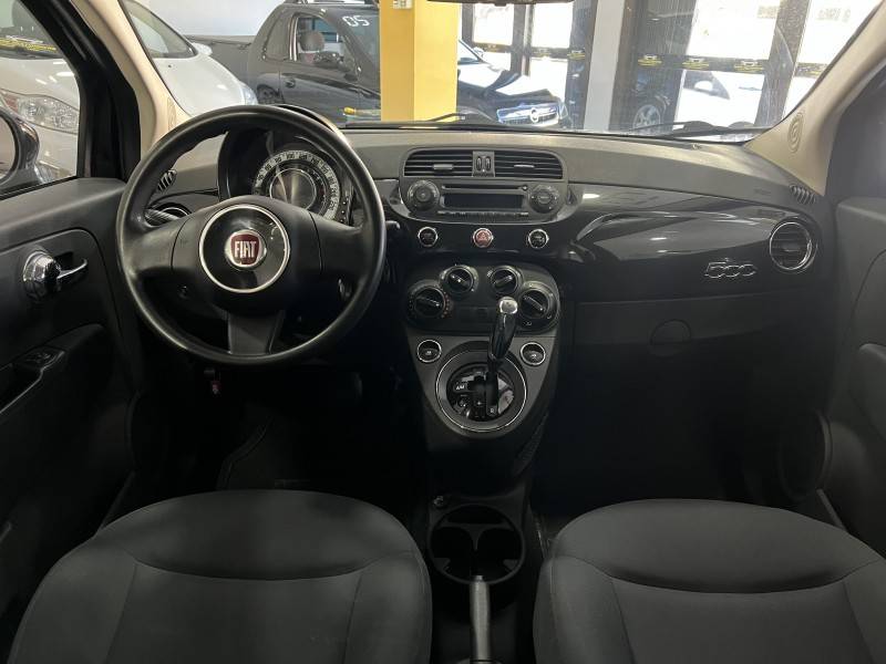 FIAT - 500 - 2012/2013 - Preta - R$ 43.900,00