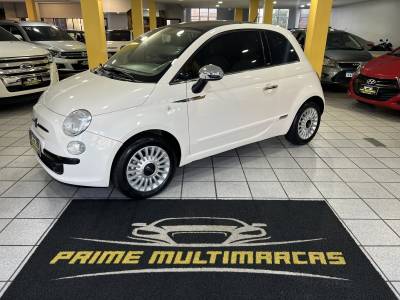 FIAT - 500 - 2009/2010 - Bronze - R$ 42.900,00