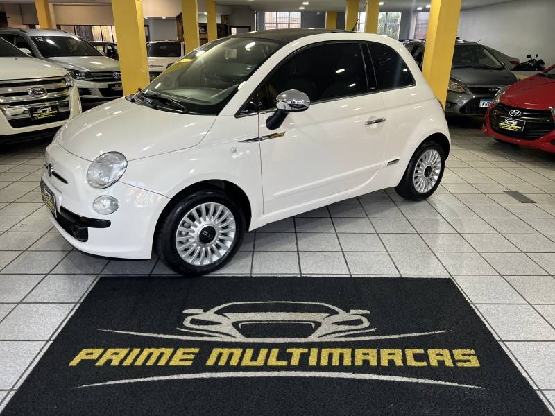 FIAT - 500 - 2009/2010 - Branca - R$ 42.900,00