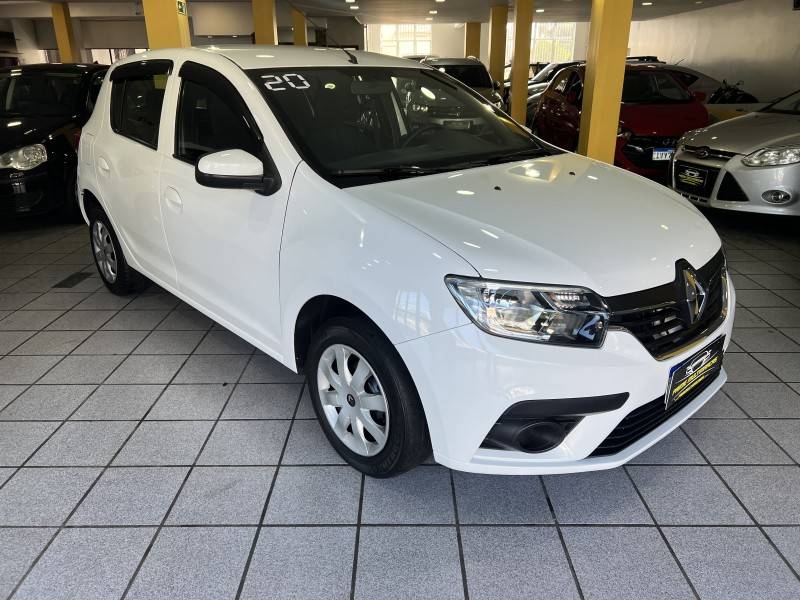 RENAULT - SANDERO - 2019/2020 - Branca - R$ 48.900,00