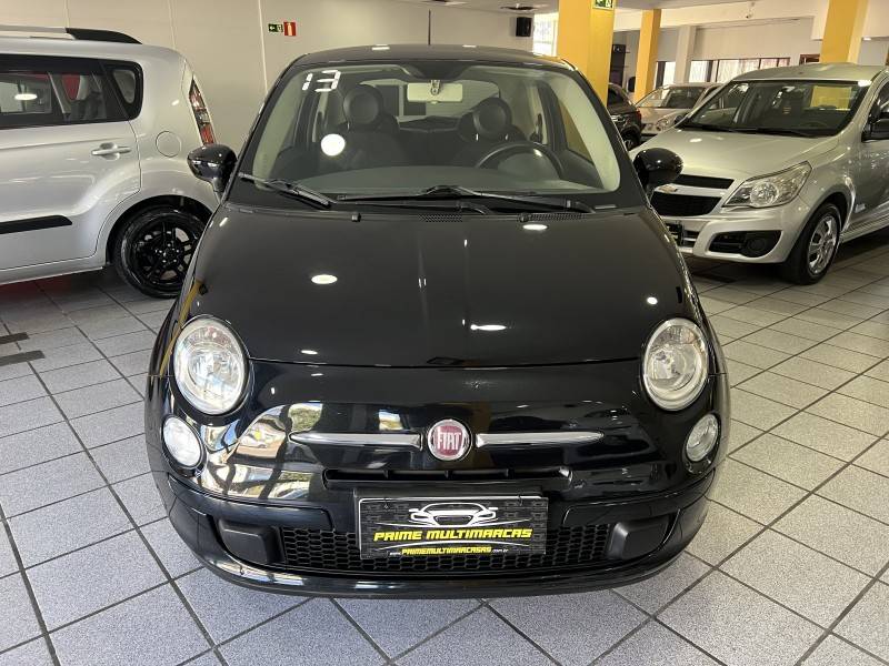 FIAT - 500 - 2012/2013 - Preta - R$ 43.900,00